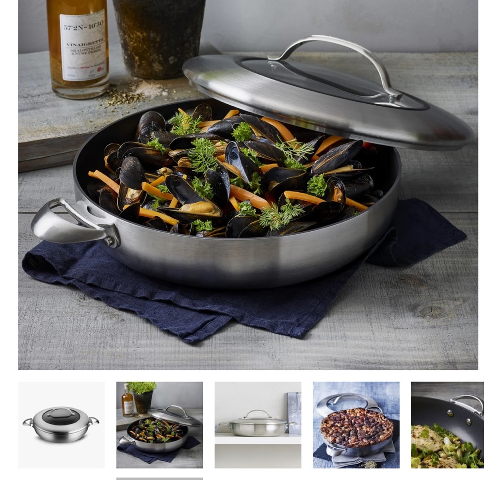 Scanpan CTX 5.5-quart Stainless Steel Nonstick Chef's Pan